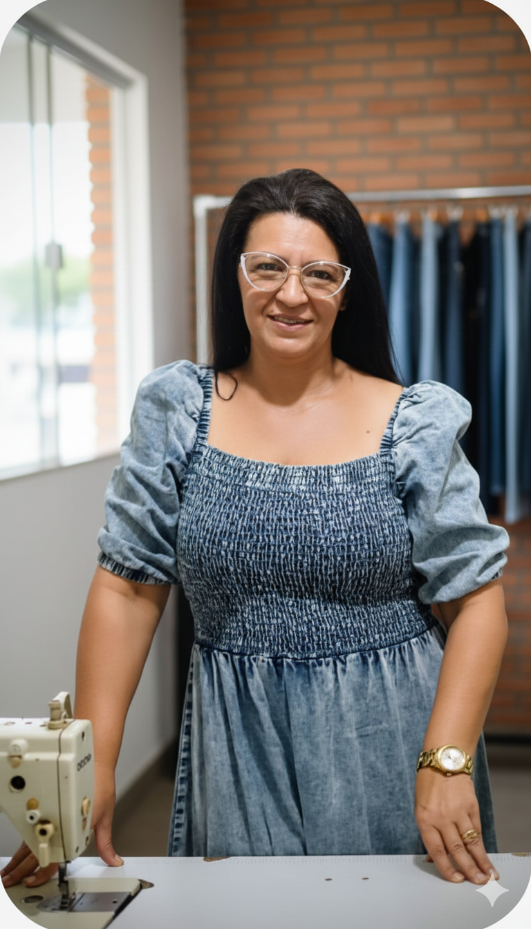 Adriana Barbosa - Piloteira e especialista em costura