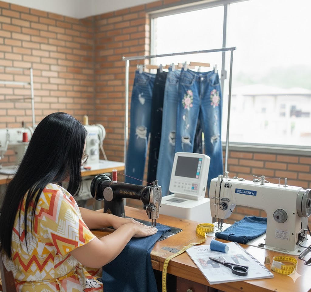 Máquina de costura - Pilotando Tudo